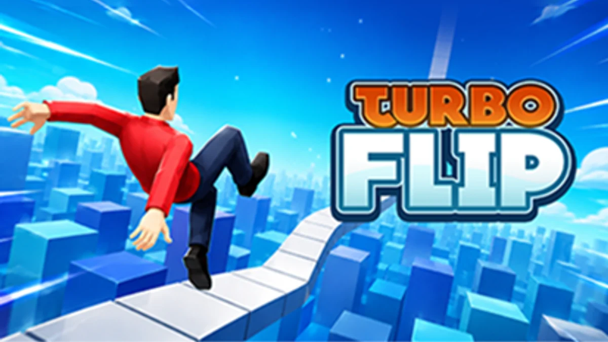 Turbo Flip artwork shown before the browser game loads